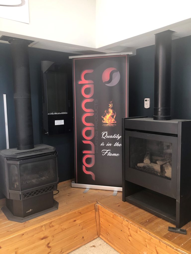 Free standing stove fireplace